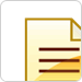 Icon: document template